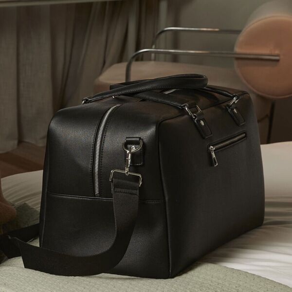 Tailored luxe PU weekender Thumbnail