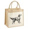 Pocket Jute Midi Tote Thumbnail