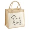 Pocket Jute Midi Tote Thumbnail