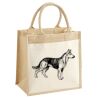 Pocket Jute Midi Tote Thumbnail