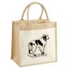 Pocket Jute Midi Tote Thumbnail