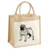 Pocket Jute Midi Tote Thumbnail
