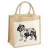 Pocket Jute Midi Tote Thumbnail