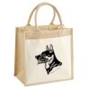 Pocket Jute Midi Tote Thumbnail