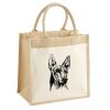 Pocket Jute Midi Tote Thumbnail