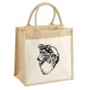 Pocket Jute Midi Tote Thumbnail