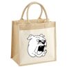 Pocket Jute Midi Tote Thumbnail