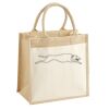 Pocket Jute Midi Tote Thumbnail
