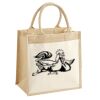 Pocket Jute Midi Tote Thumbnail