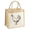 Pocket Jute Midi Tote Thumbnail