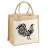 Pocket Jute Midi Tote Thumbnail