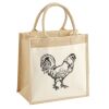 Pocket Jute Midi Tote Thumbnail