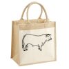 Pocket Jute Midi Tote Thumbnail
