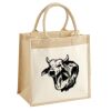 Pocket Jute Midi Tote Thumbnail