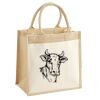 Pocket Jute Midi Tote Thumbnail
