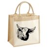 Pocket Jute Midi Tote Thumbnail