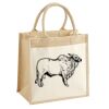 Pocket Jute Midi Tote Thumbnail