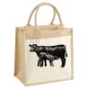 Pocket Jute Midi Tote Thumbnail