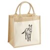 Pocket Jute Midi Tote Thumbnail