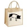 Pocket Jute Midi Tote Thumbnail