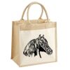 Pocket Jute Midi Tote Thumbnail