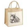 Pocket Jute Midi Tote Thumbnail
