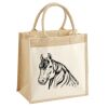 Pocket Jute Midi Tote Thumbnail