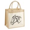 Pocket Jute Midi Tote Thumbnail
