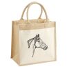 Pocket Jute Midi Tote Thumbnail