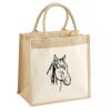 Pocket Jute Midi Tote Thumbnail
