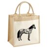 Pocket Jute Midi Tote Thumbnail
