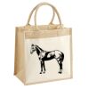 Pocket Jute Midi Tote Thumbnail