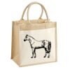 Pocket Jute Midi Tote Thumbnail
