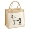 Pocket Jute Midi Tote Thumbnail