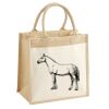 Pocket Jute Midi Tote Thumbnail