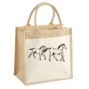 Pocket Jute Midi Tote Thumbnail