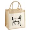 Pocket Jute Midi Tote Thumbnail