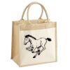 Pocket Jute Midi Tote Thumbnail