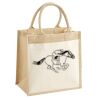 Pocket Jute Midi Tote Thumbnail
