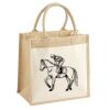 Pocket Jute Midi Tote Thumbnail