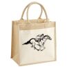 Pocket Jute Midi Tote Thumbnail