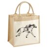 Pocket Jute Midi Tote Thumbnail
