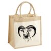 Pocket Jute Midi Tote Thumbnail