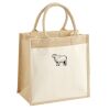 Pocket Jute Midi Tote Thumbnail