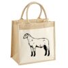 Pocket Jute Midi Tote Thumbnail