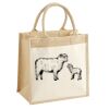 Pocket Jute Midi Tote Thumbnail