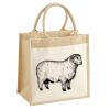 Pocket Jute Midi Tote Thumbnail