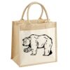 Pocket Jute Midi Tote Thumbnail