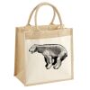 Pocket Jute Midi Tote Thumbnail