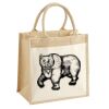 Pocket Jute Midi Tote Thumbnail
